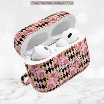 AirPod Cases - Rose Diamond Romance in Valentina