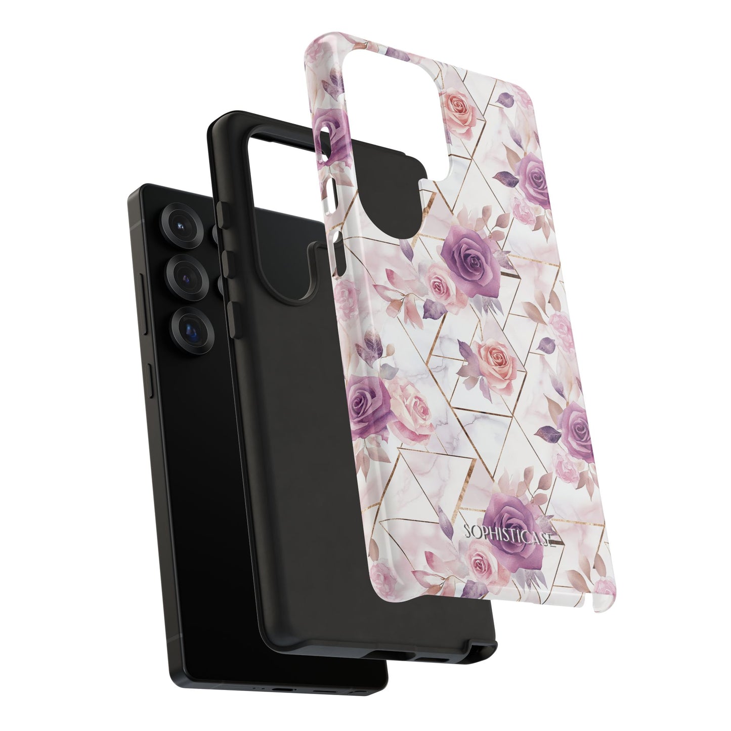 Royal Floral in Rose Royale - Tough Phone Case