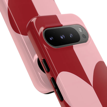 Be Mine in Red and Pink - iPhone Case, Samsung Galaxy Case, Google Pixel Case