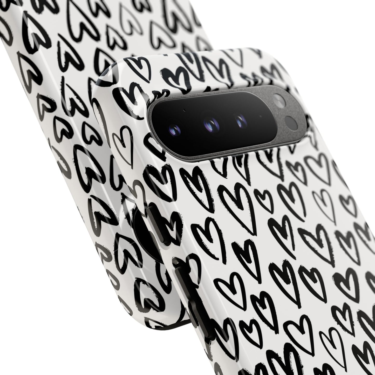 Dark Thoughts in Urban Heart - Tough Phone Case