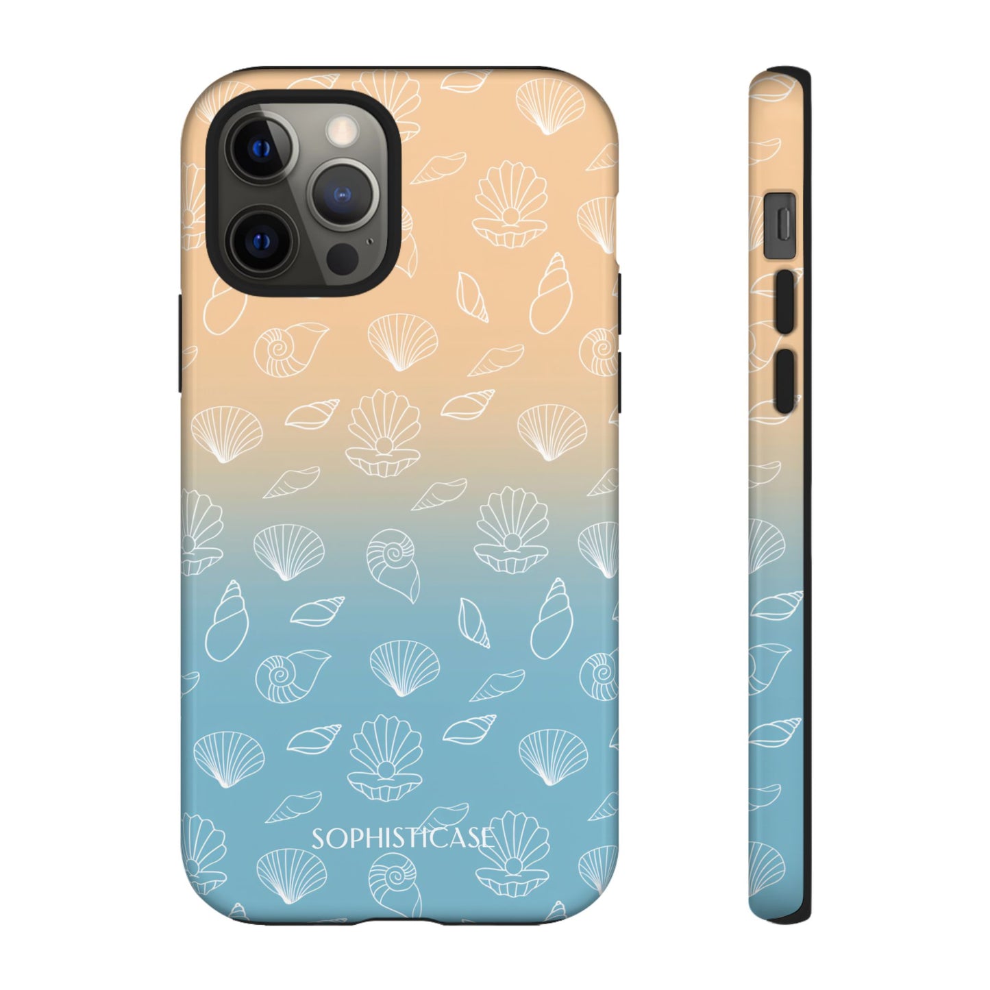 Seashell Society in Sandy Shore - iPhone Case, Samsung Galaxy Case, Google Pixel Case