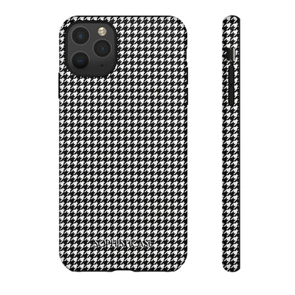 Tough Case - Houndstooth in Black