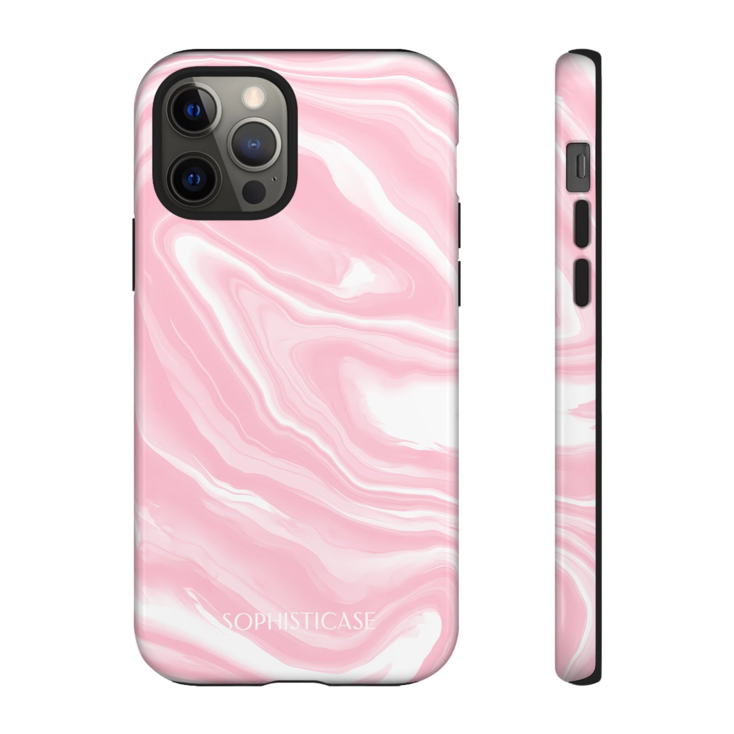 Liquid Dreams in Pink - Drop Proof Phone Case for iPhone