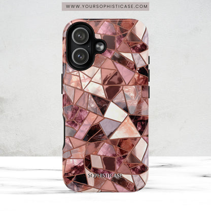 Rose' Runway in Merlot Mosaic - Magsafe Case