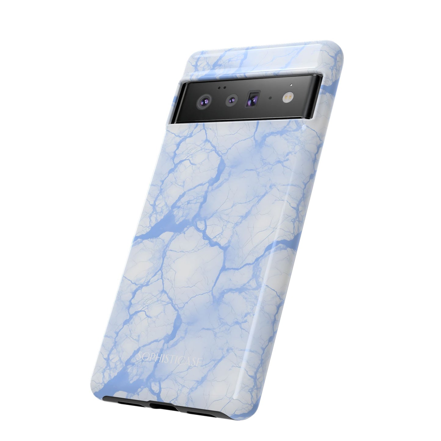 Marble Opulence in Blue - Tough Phone Case