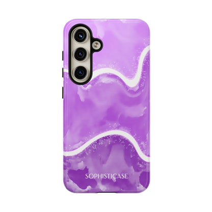 Serenity in Deep Purple - Protective Phone Case for Samsung Galaxy