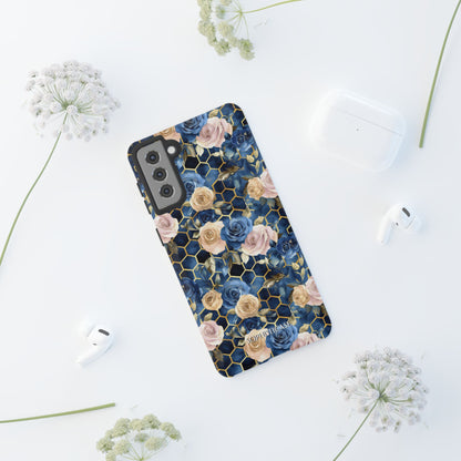 Royal Floral in Midnight Rose - Tough Phone Case