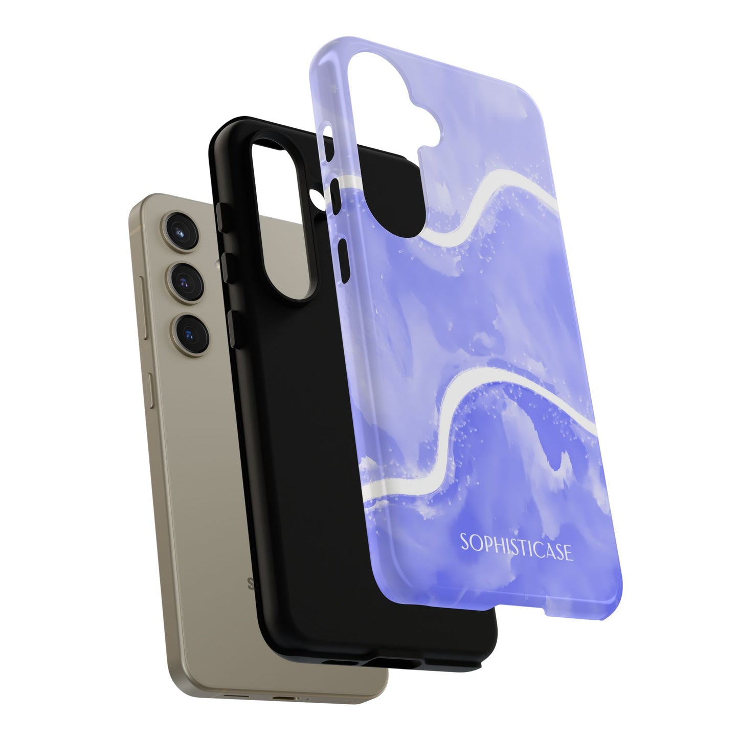 Serenity in Light Purple - Tough Phone Case for Samsung Galaxy