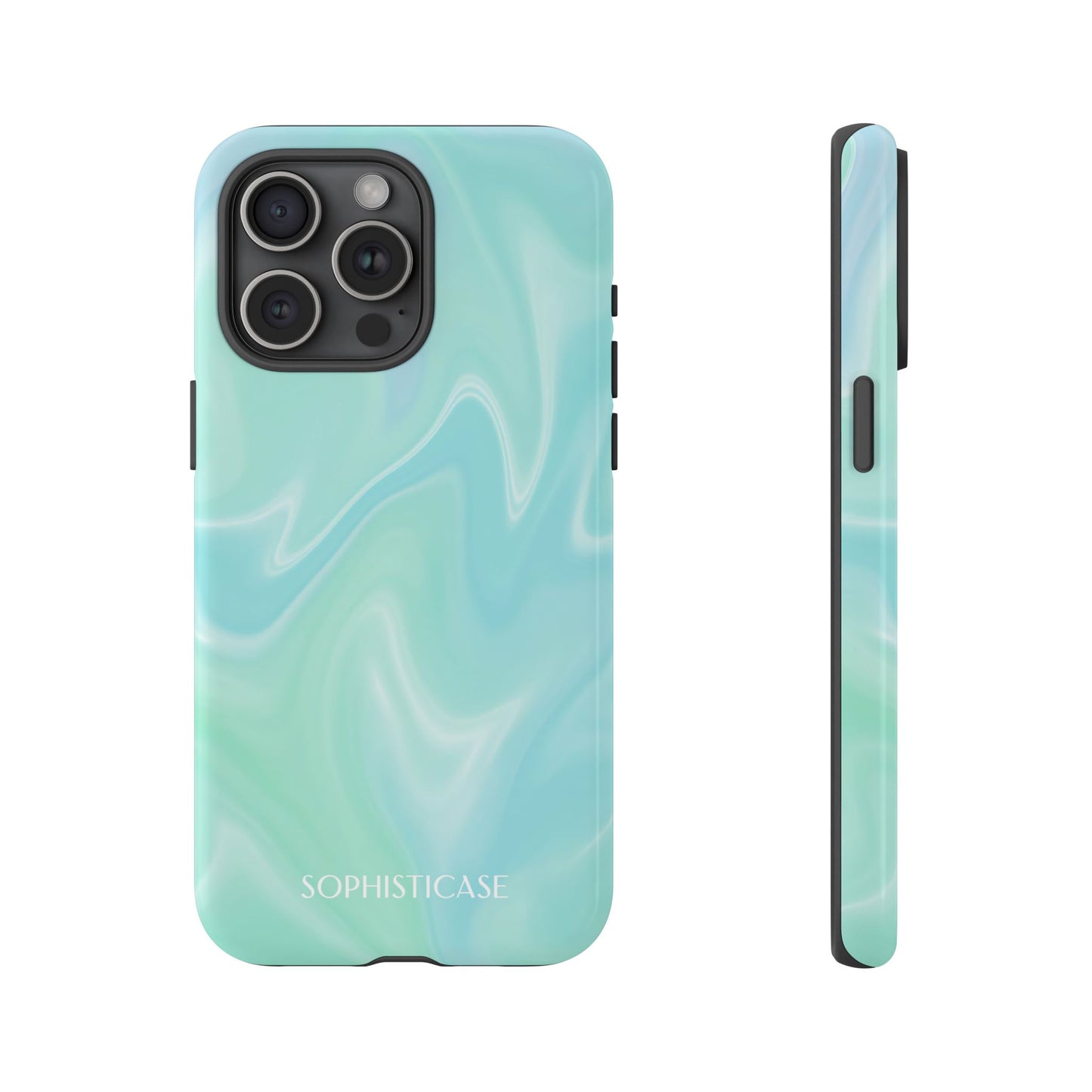 Liquid Magic in Green Haze - iPhone Case