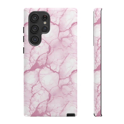 Marble Opulence in Pink - Tough Phone Case