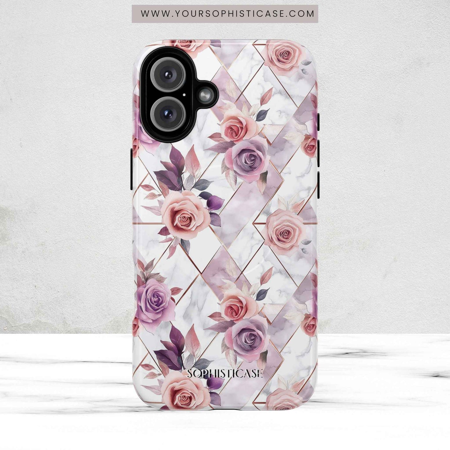 Royal Floral in Blush Manor - iPhone Magsafe Case