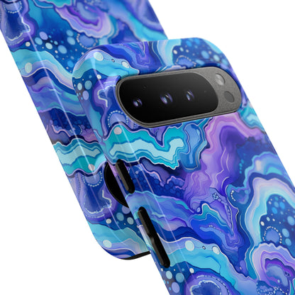 Nightstone in Lapis Wave - iPhone Case, Samsung Galaxy Case, Google Pixel Case