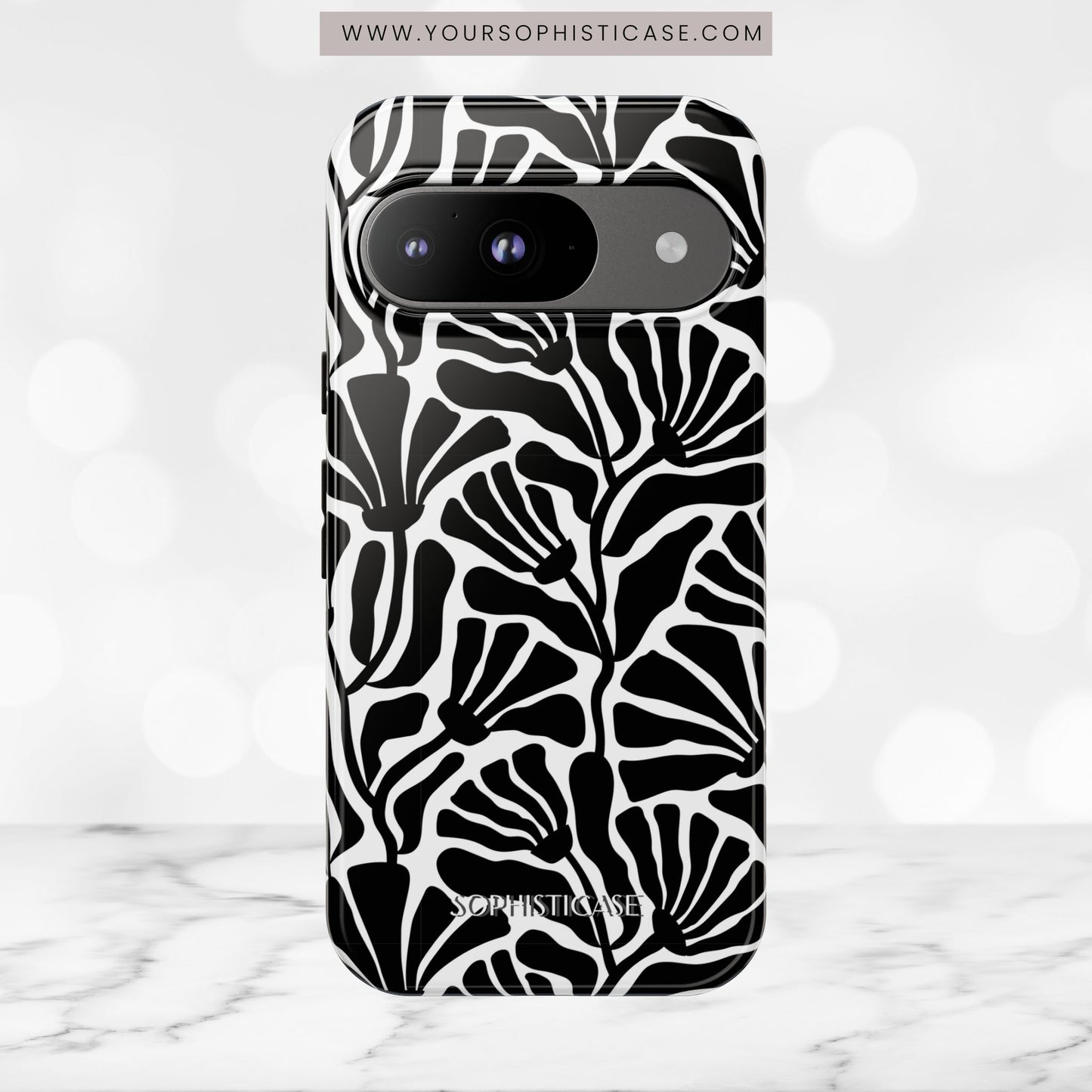 Dark Thoughts in Urban Vine - Tough Phone Case
