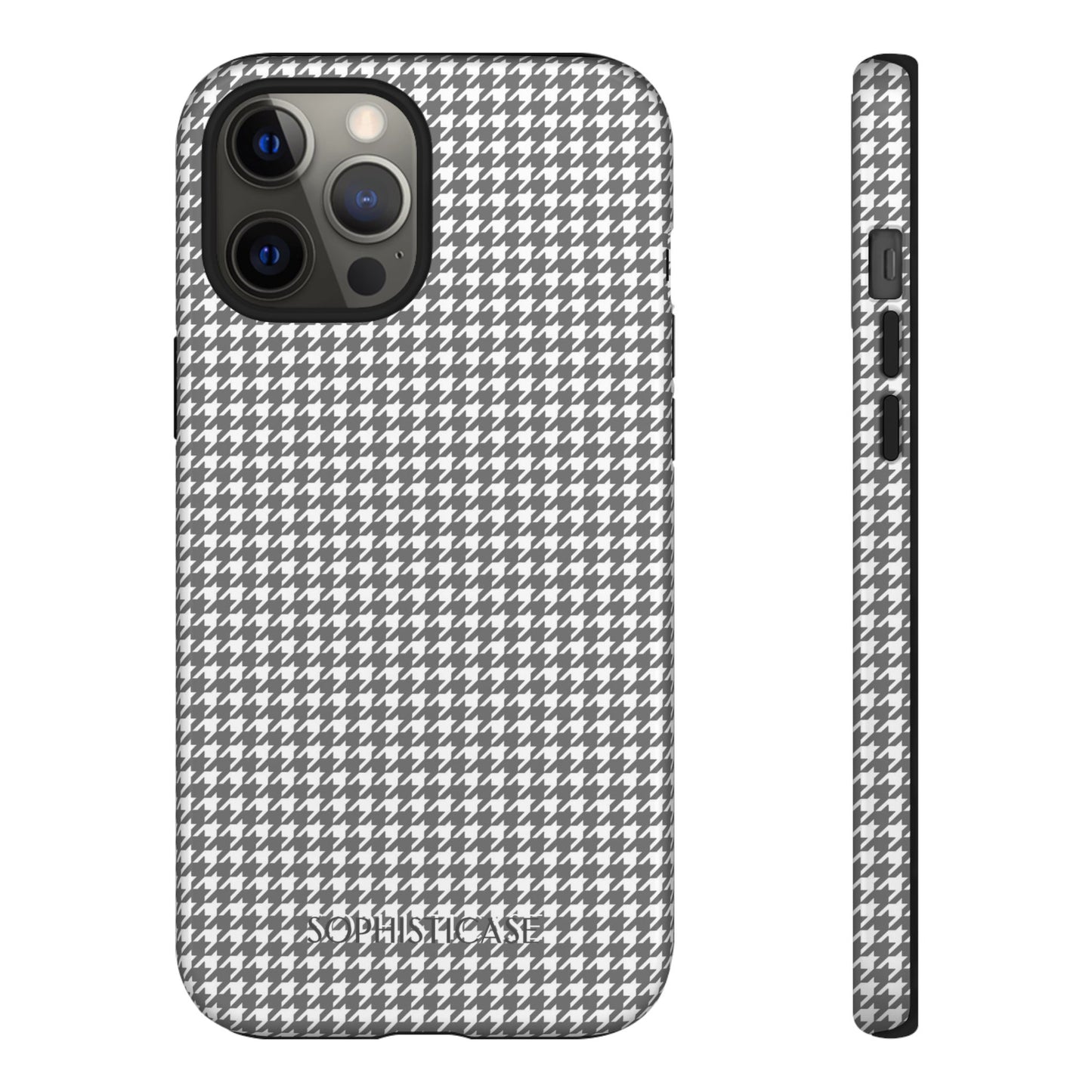 Tough Case - Houndstooth in Grey