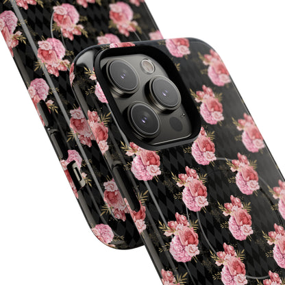 Rose Diamond Romance in Vivienne - Magsafe Phone Case