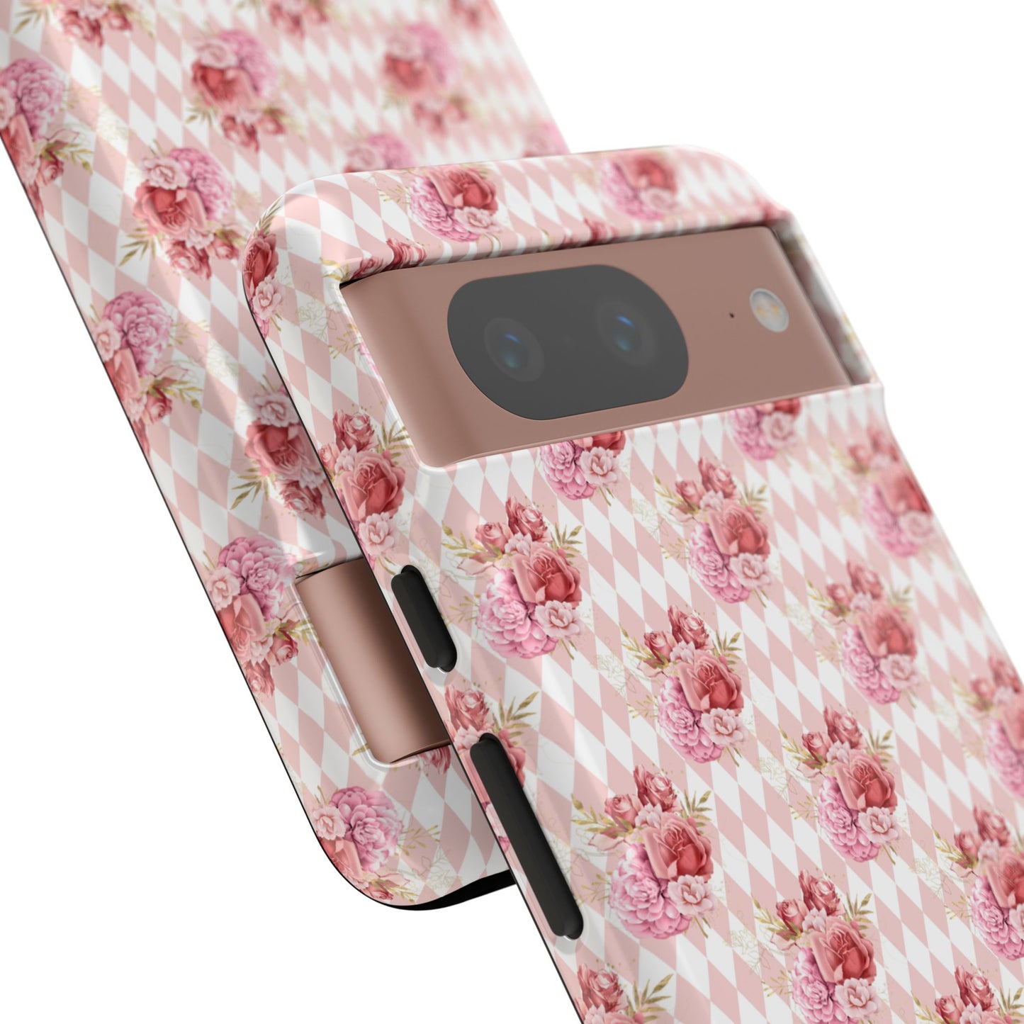 Rose Diamond Romance in Juliette - Tough Phone Case