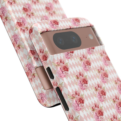 Rose Diamond Romance in Juliette - Tough Phone Case
