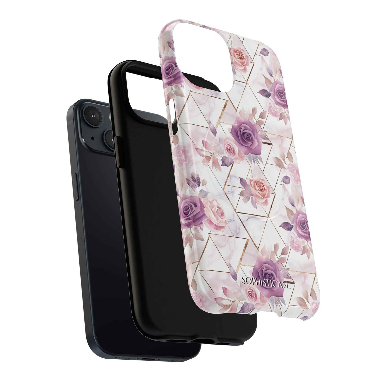 Royal Floral in Rose Royale - iPhone Magsafe Case