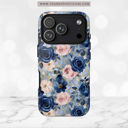 Royal Floral in Gilded Sky - Tough Phone Case