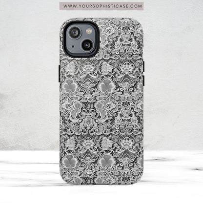 Luxe Lace in Black - Magsafe Case