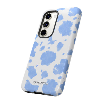 Holy Cow in Blue - iPhone Case, Samsung Galaxy Case, Google Pixel Case
