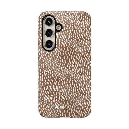 Oh Deer! in Brown - Drop Proof Phone Case for Samsung Galaxy