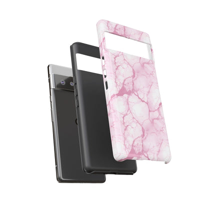 Marble Opulence in Pink - Tough Phone Case