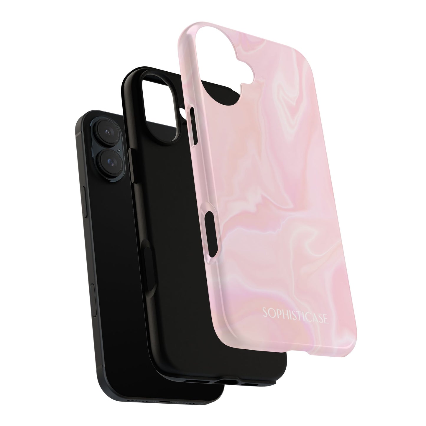 Liquid Magic in Pink Haze - iPhone Case