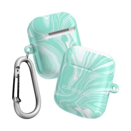AirPod Cases - Liquid Dreams in Green