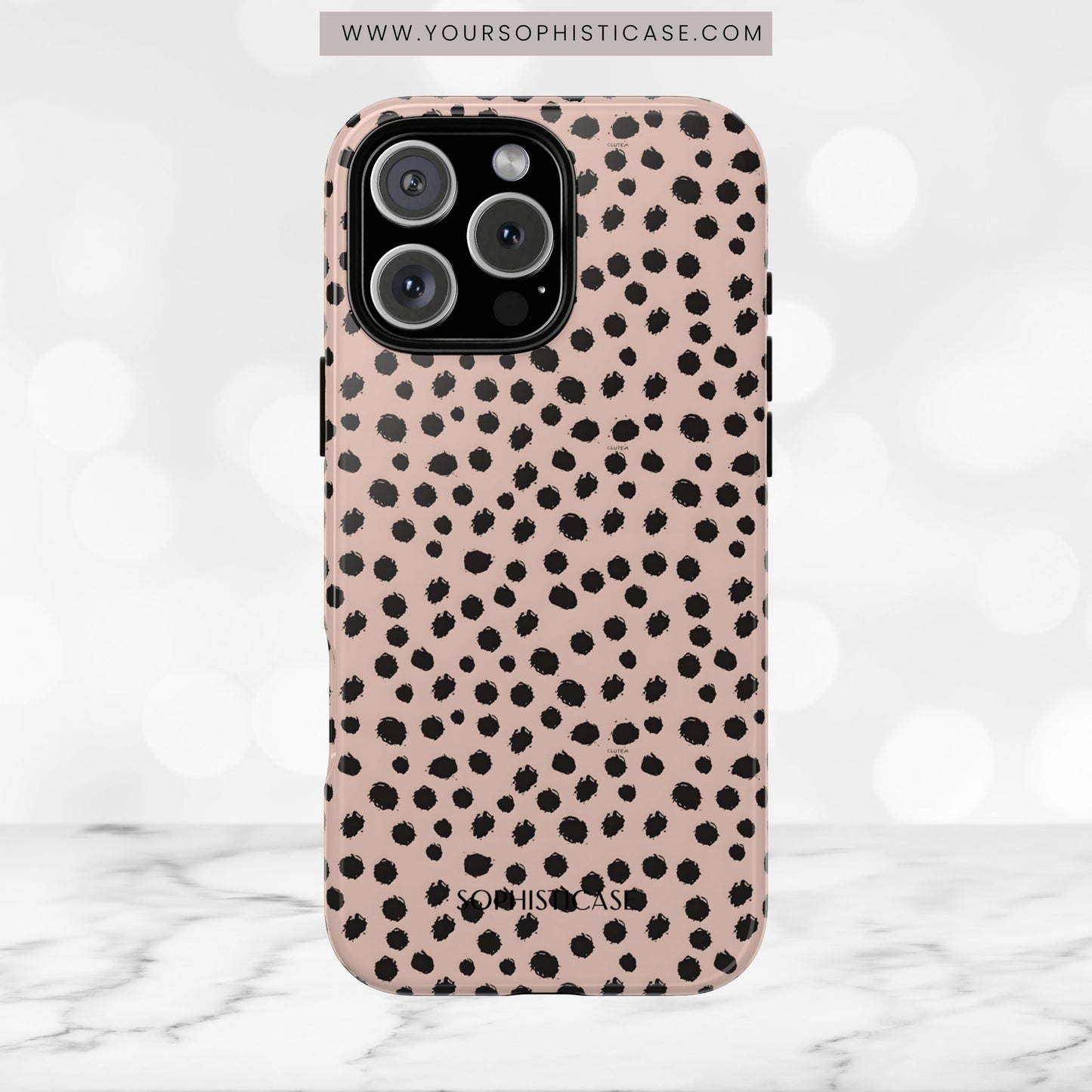 Cheetahs and Liars in Light Brown - Tough Phone Case