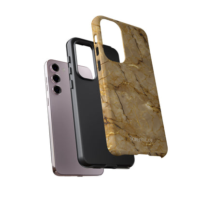 Marble Opulence in Gold - iPhone Case, Samsung Galaxy Case, Google Pixel Case