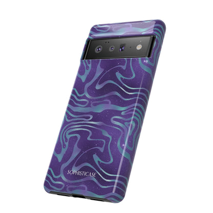 Cosmic Gold in Blue & Purple - iPhone Case, Samsung Galaxy Case, Google Pixel Case