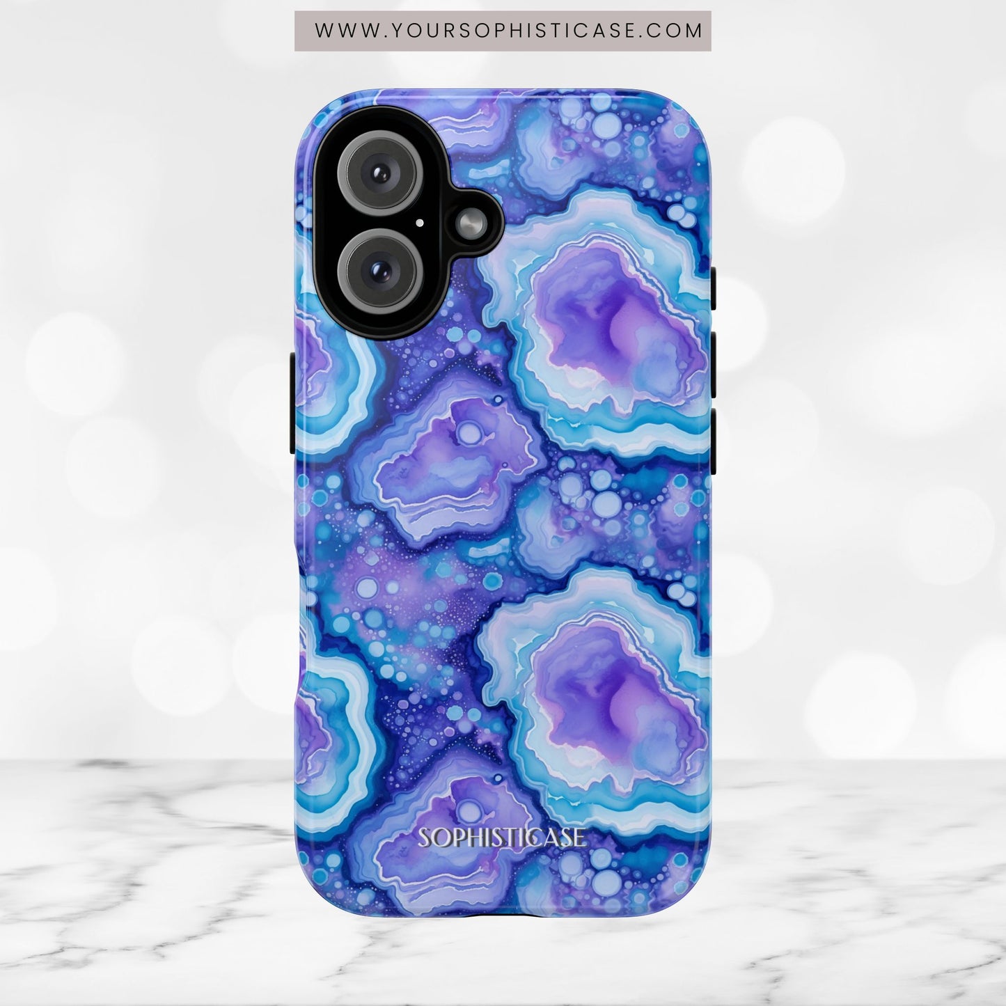 Nightstone in Violet Hour - iPhone Case, Samsung Galaxy Case, Google Pixel Case