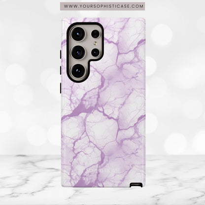 Marble Opulence in Purple - Tough Phone Case