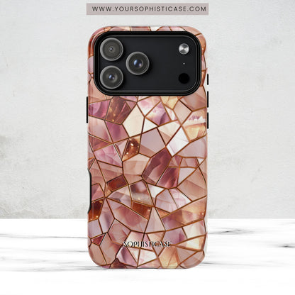 Rose' Runway in Champagne Mosaic - Magsafe Case