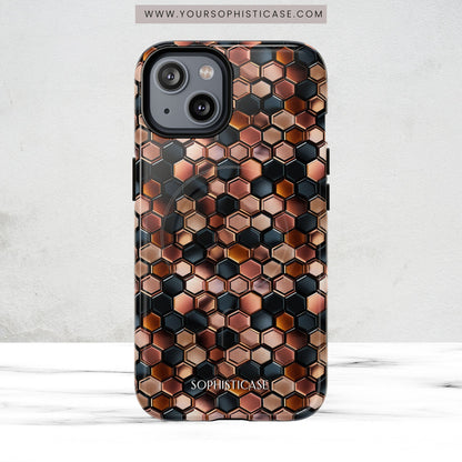 Rose' Runway in Honeycomb Mosaic - Magsafe Case