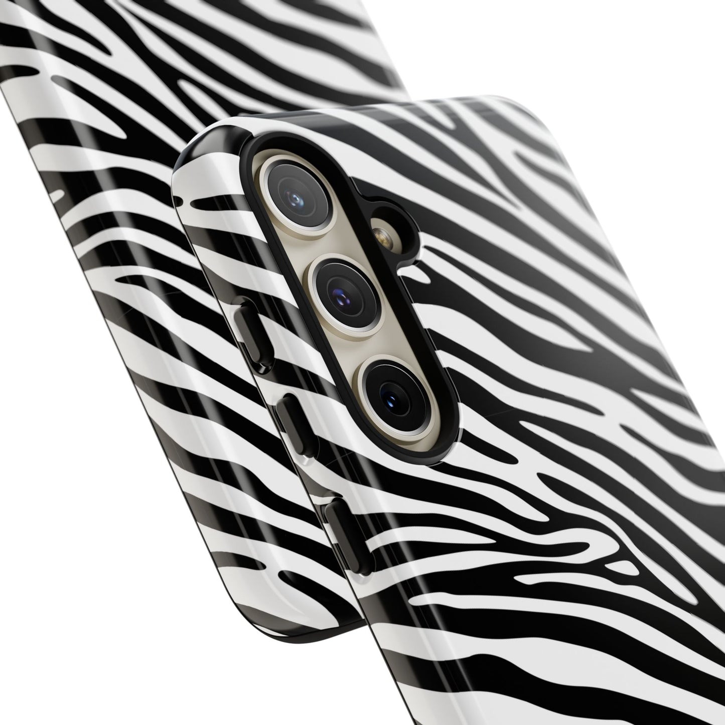 Dark Thoughts in Urban Zebra - Tough Phone Case