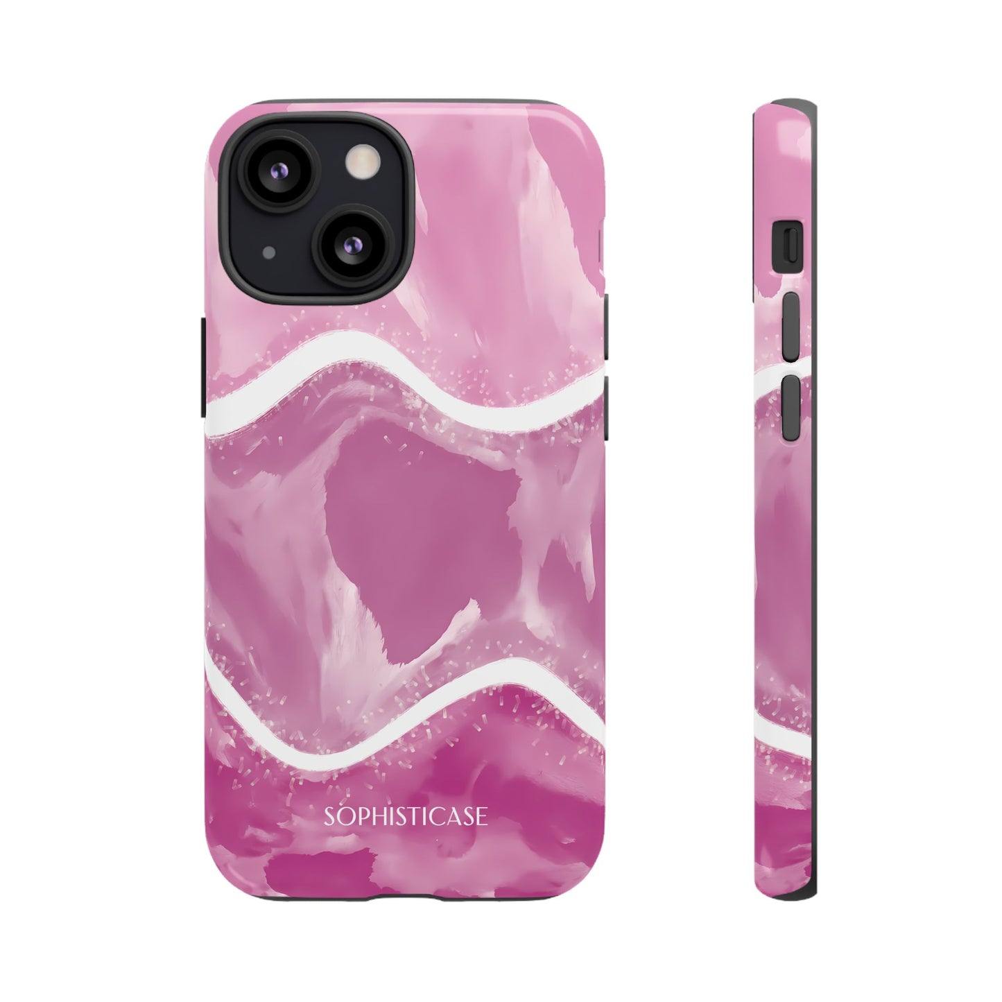 Serenity in Plum Purple - iPhone Case