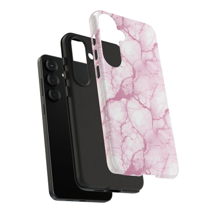 Marble Opulence in Pink - Tough Phone Case