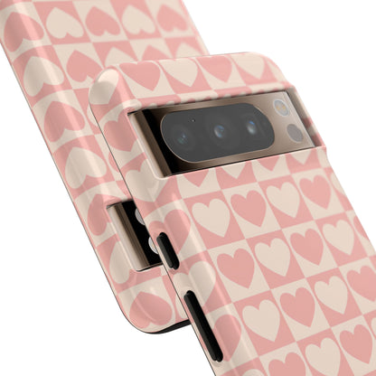 Tough Love in Pink - Tough Phone Case