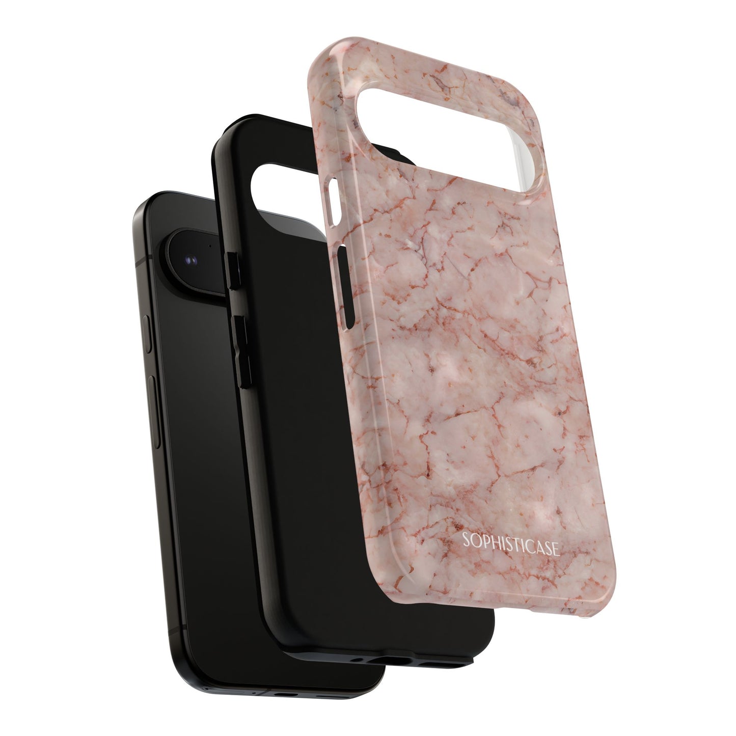 Marble Opulence in Pink - iPhone Case, Samsung Galaxy Case, Google Pixel Case