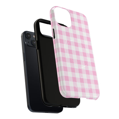 Gingham in Pink - Magsafe Case