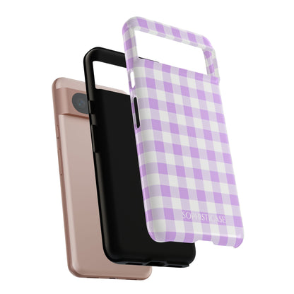 Tough Case - Gingham in Purple