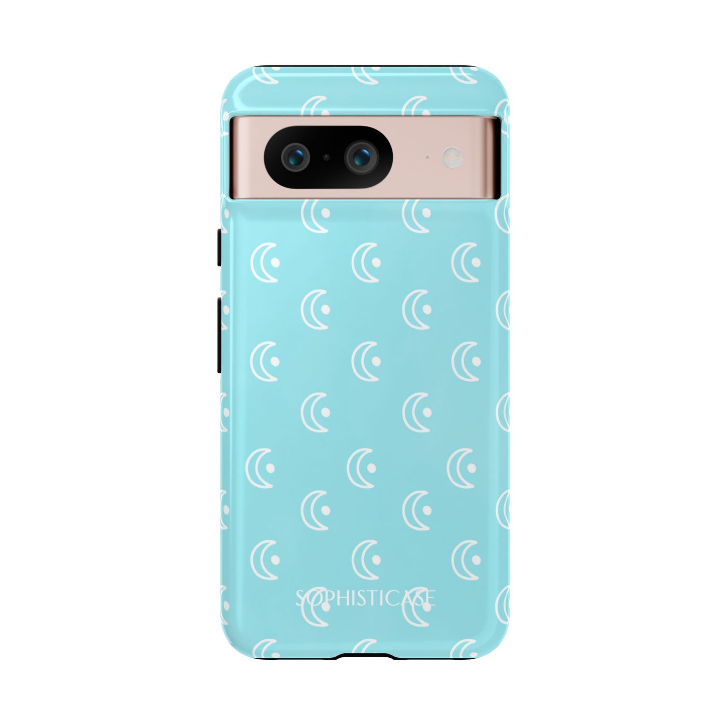 Moon Phase in Aqua - Tough Phone Case for Google Pixel