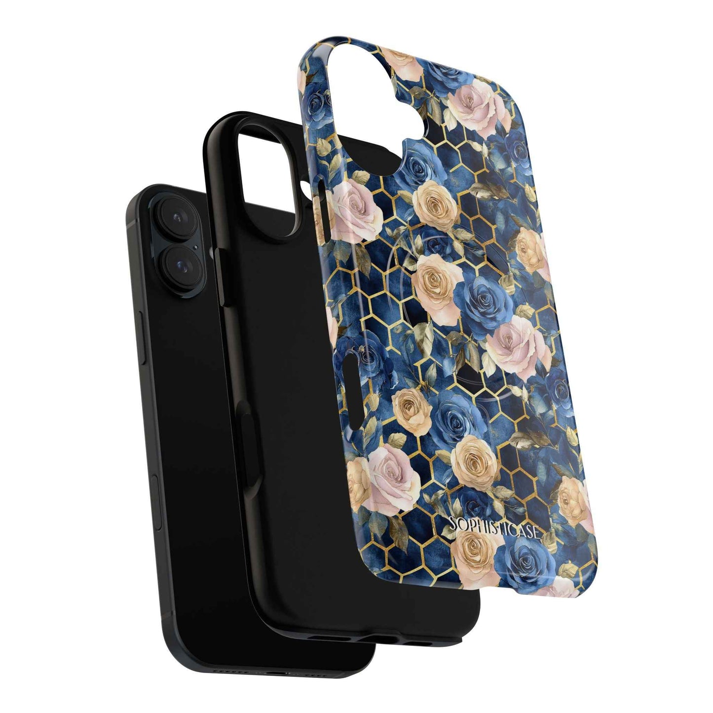 Royal Floral in Midnight Rose - iPhone Magsafe Case