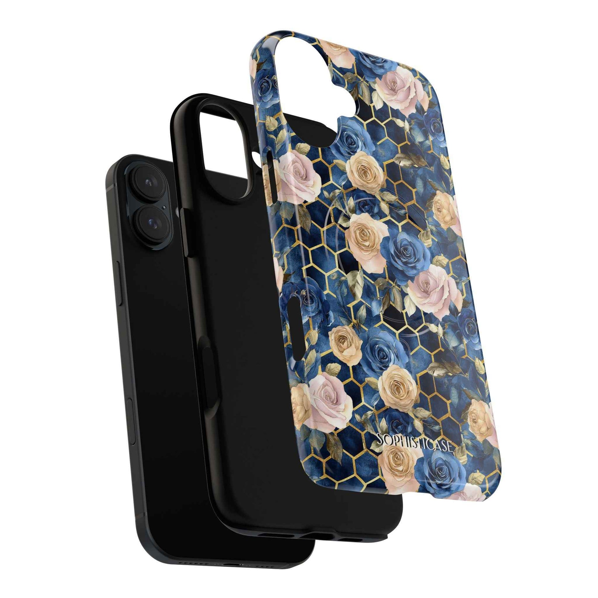 Royal Floral in Midnight Rose - iPhone Magsafe Case
