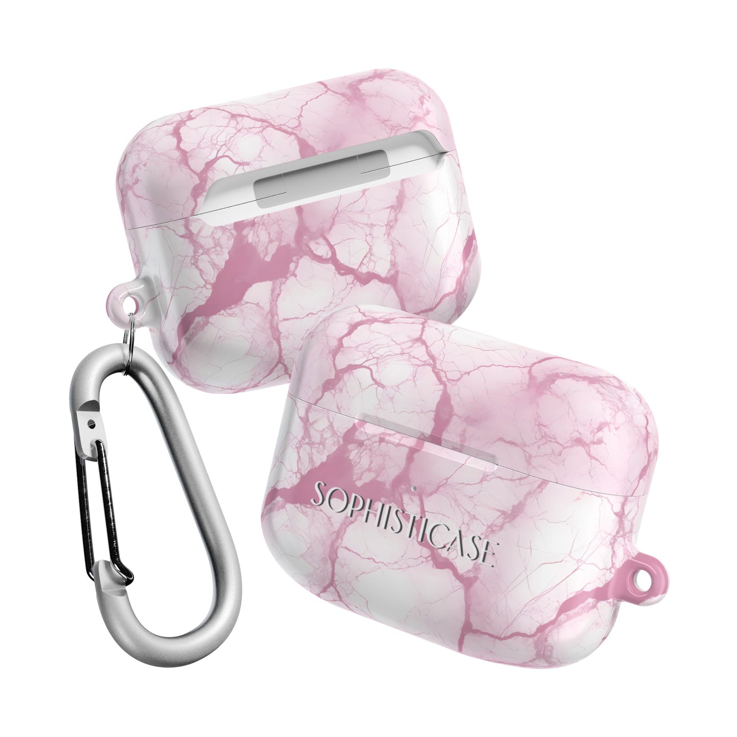 AirPod Cases - Marble Opulence in Pink