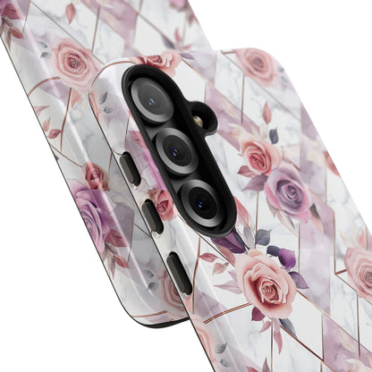 Royal Floral in Blush Manor - Tough Phone Case