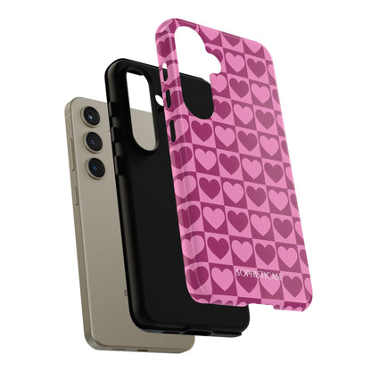 Tough Love in Purple - Tough Phone Case