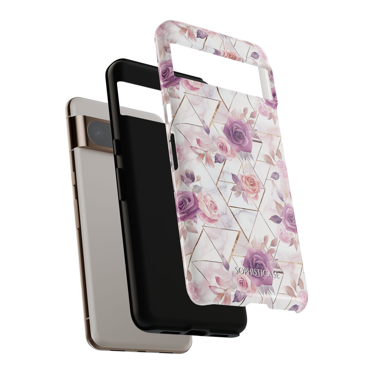 Royal Floral in Rose Royale - Tough Phone Case